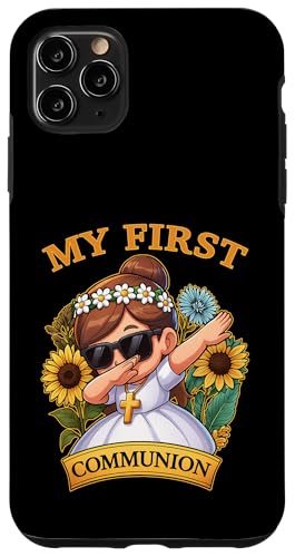 My First Communion Girls Dabbing 1st Religious Sakrament Hülle für iPhone 11 Pro Max My First Communion Girls Dabbing 1st Religious Sakrament Hülle für iPhone 11 Pro Max von Christian Religious 1st Communion Outfits