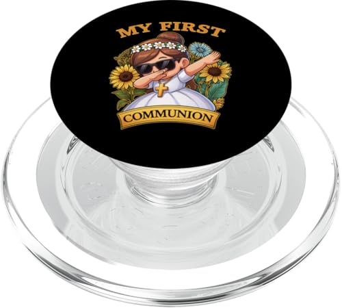 My First Communion Girls Dabbing 1st Religious Sakrament PopSockets PopGrip für MagSafe My First Communion Girls Dabbing 1st Religious Sakrament PopSockets PopGrip für MagSafe von Christian Religious 1st Communion Outfits