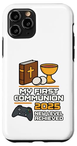 My First Communion Jungen Mädchen Gamer 1st Religious Sakrament Hülle für iPhone 11 Pro My First Communion Jungen Mädchen Gamer 1st Religious Sakrament Hülle für iPhone 11 Pro von Christian Religious 1st Communion Outfits