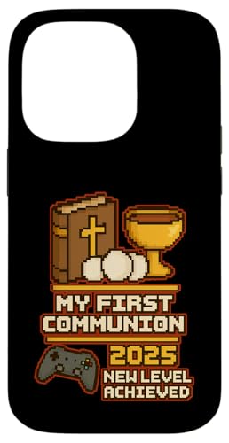My First Communion Jungen Mädchen Gamer 1st Religious Sakrament Hülle für iPhone 14 Pro My First Communion Jungen Mädchen Gamer 1st Religious Sakrament Hülle für iPhone 14 Pro von Christian Religious 1st Communion Outfits