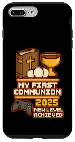 My First Communion Jungen Mädchen Gamer 1st Religious Sakrament Hülle für iPhone 7 Plus/8 Plus My First Communion Jungen Mädchen Gamer 1st Religious Sakrament Hülle für iPhone 7 Plus/8 Plus von Christian Religious 1st Communion Outfits