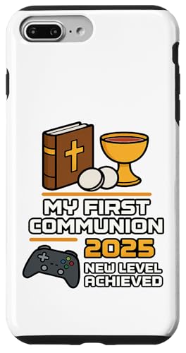 My First Communion Jungen Mädchen Gamer 1st Religious Sakrament Hülle für iPhone 7 Plus/8 Plus My First Communion Jungen Mädchen Gamer 1st Religious Sakrament Hülle für iPhone 7 Plus/8 Plus von Christian Religious 1st Communion Outfits