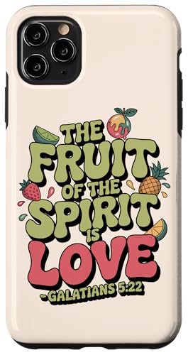 Fruit of the Spirit Galater Christian Retro Bibelvers Hülle für iPhone 11 Pro Max Fruit of the Spirit Galater Christian Retro Bibelvers Hülle für iPhone 11 Pro Max von Christian Scripture Quote Retro Advertisement