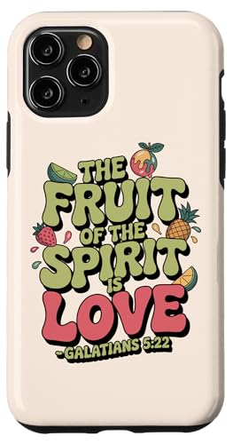 Fruit of the Spirit Galater Christian Retro Bibelvers Hülle für iPhone 11 Pro Fruit of the Spirit Galater Christian Retro Bibelvers Hülle für iPhone 11 Pro von Christian Scripture Quote Retro Advertisement