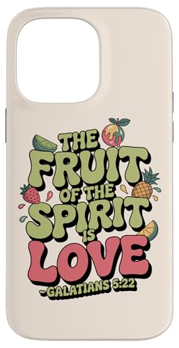 Fruit of the Spirit Galater Christian Retro Bibelvers Hülle für iPhone 14 Pro Max Fruit of the Spirit Galater Christian Retro Bibelvers Hülle für iPhone 14 Pro Max von Christian Scripture Quote Retro Advertisement