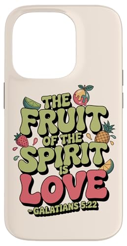 Fruit of the Spirit Galater Christian Retro Bibelvers Hülle für iPhone 14 Pro Fruit of the Spirit Galater Christian Retro Bibelvers Hülle für iPhone 14 Pro von Christian Scripture Quote Retro Advertisement