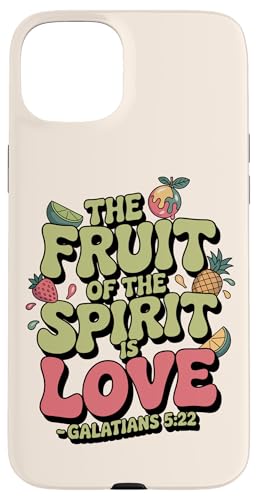Fruit of the Spirit Galater Christian Retro Bibelvers Hülle für iPhone 15 Plus Fruit of the Spirit Galater Christian Retro Bibelvers Hülle für iPhone 15 Plus von Christian Scripture Quote Retro Advertisement