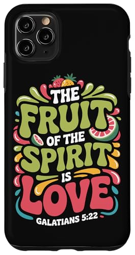 Fruit of the Spirit Galatians 5:22 Zitat Retro Bibelvers Hülle für iPhone 11 Pro Max Fruit of the Spirit Galatians 5:22 Zitat Retro Bibelvers Hülle für iPhone 11 Pro Max von Christian Scripture Quote Retro Advertisement