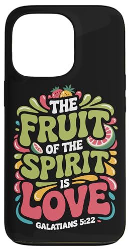 Fruit of the Spirit Galatians 5:22 Zitat Retro Bibelvers Hülle für iPhone 13 Pro Fruit of the Spirit Galatians 5:22 Zitat Retro Bibelvers Hülle für iPhone 13 Pro von Christian Scripture Quote Retro Advertisement