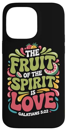 Fruit of the Spirit Galatians 5:22 Zitat Retro Bibelvers Hülle für iPhone 14 Pro Max Fruit of the Spirit Galatians 5:22 Zitat Retro Bibelvers Hülle für iPhone 14 Pro Max von Christian Scripture Quote Retro Advertisement