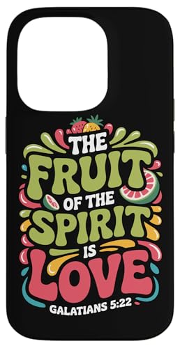 Fruit of the Spirit Galatians 5:22 Zitat Retro Bibelvers Hülle für iPhone 14 Pro Fruit of the Spirit Galatians 5:22 Zitat Retro Bibelvers Hülle für iPhone 14 Pro von Christian Scripture Quote Retro Advertisement
