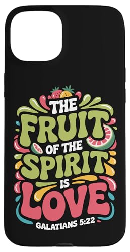Fruit of the Spirit Galatians 5:22 Zitat Retro Bibelvers Hülle für iPhone 15 Plus Fruit of the Spirit Galatians 5:22 Zitat Retro Bibelvers Hülle für iPhone 15 Plus von Christian Scripture Quote Retro Advertisement