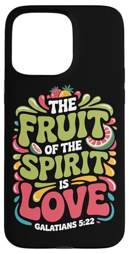 Fruit of the Spirit Galatians 5:22 Zitat Retro Bibelvers Hülle für iPhone 15 Pro Max Fruit of the Spirit Galatians 5:22 Zitat Retro Bibelvers Hülle für iPhone 15 Pro Max von Christian Scripture Quote Retro Advertisement