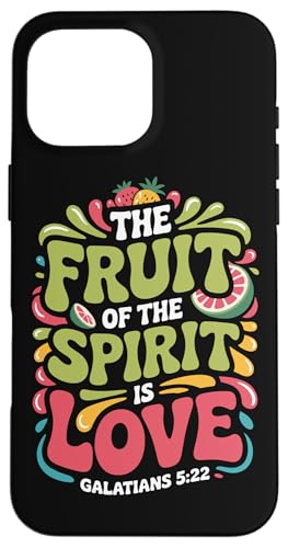 Fruit of the Spirit Galatians 5:22 Zitat Retro Bibelvers Hülle für iPhone 16 Pro Max Fruit of the Spirit Galatians 5:22 Zitat Retro Bibelvers Hülle für iPhone 16 Pro Max von Christian Scripture Quote Retro Advertisement