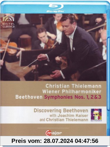 BEETHOVEN Sinfonien 1, 2 & 3 Christian THIELEMANN (+ 170 min. Doku mit Joachim Kaiser) [Blu-ray] von Christian Thieleman