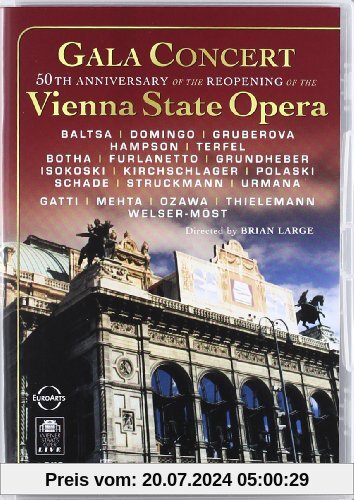 Gala Concert in celebration of the 50th anniversary of the reopening of the Vienna State Opera after the Second World War [2 DVDs] von Christian Thieleman