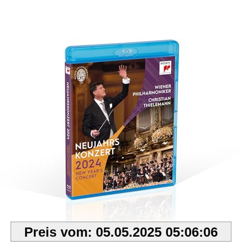 Neujahrskonzert 2024/ New Year's Concert 2024 - Wiener Philharmoniker / Christian Thielemann [Blu-ray] von Christian Thielemann