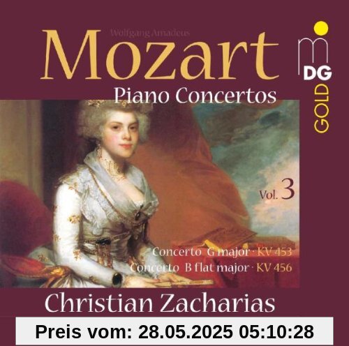 Klavierkonzerte Vol.3 (KV 453 U.KV 456) von Christian Zacharias