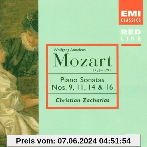 Red Line - Mozart (Klaviersonaten) von Christian Zacharias