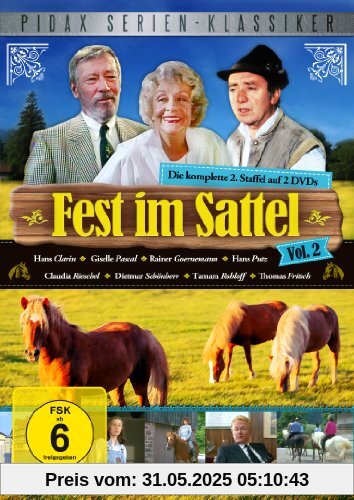 Fest im Sattel, Vol. 2 - Die komplette 2. Staffel (Pidax Serien-Klassiker) [2 DVDs] von Christine Kabisch