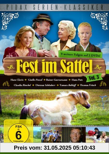 Fest im Sattel, Vol. 3 - Weitere 9 Folgen der beliebten Reiterserie (Pidax Serien-Klassiker) [2 DVDs] von Christine Kabisch