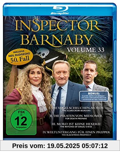 Inspector Barnaby Vol. 33 [2 Blu-rays + Bonus-DVD] inkl. Neil Dudgeons 50. Fall und über eine Stunde Bonusmaterial von Christine Lalla