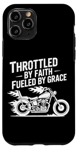 Christliche Biker Throttled By Faith Fueled By Grace Hülle für iPhone 11 Pro von Christliche Biker Glauben Motorradfahrer Hingabe