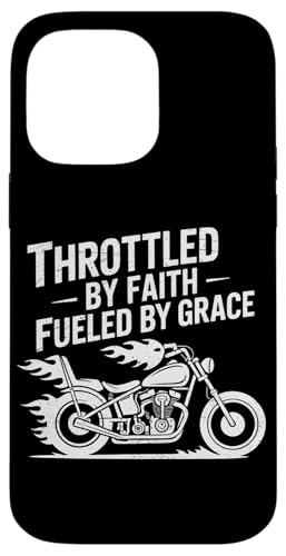 Christliche Biker Throttled By Faith Fueled By Grace Hülle für iPhone 14 Pro Max Christliche Biker Throttled By Faith Fueled By Grace Hülle für iPhone 14 Pro Max von Christliche Biker Glauben Motorradfahrer Hingabe