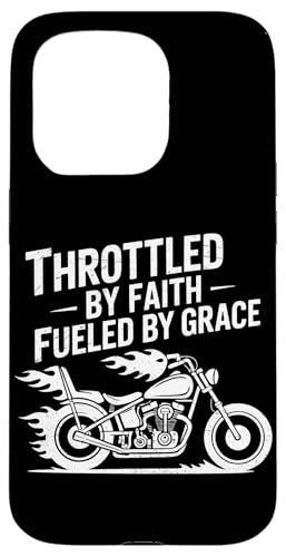 Christliche Biker Throttled By Faith Fueled By Grace Hülle für iPhone 15 Pro Christliche Biker Throttled By Faith Fueled By Grace Hülle für iPhone 15 Pro von Christliche Biker Glauben Motorradfahrer Hingabe