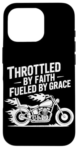 Christliche Biker Throttled By Faith Fueled By Grace Hülle für iPhone 16 Pro Christliche Biker Throttled By Faith Fueled By Grace Hülle für iPhone 16 Pro von Christliche Biker Glauben Motorradfahrer Hingabe
