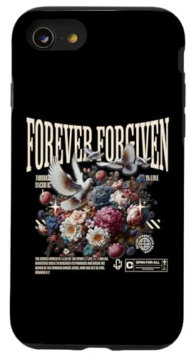 Christian Forever Forgiven Durch Glauben Hülle für iPhone SE (2020) / 7 / 8 von Christliche Botschaft Glaube Hoffnung Liebe