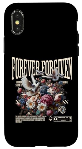 Christian Forever Forgiven Durch Glauben Hülle für iPhone X/XS Christian Forever Forgiven Durch Glauben Hülle für iPhone X/XS von Christliche Botschaft Glaube Hoffnung Liebe