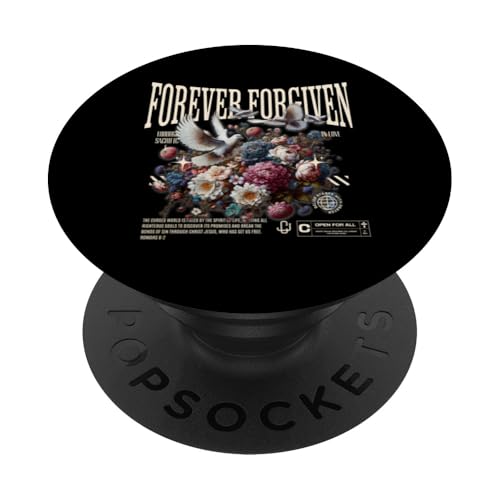 Christian Forever Forgiven Durch Glauben PopSockets Klebender PopGrip Christian Forever Forgiven Durch Glauben PopSockets Klebender PopGrip von Christliche Botschaft Glaube Hoffnung Liebe