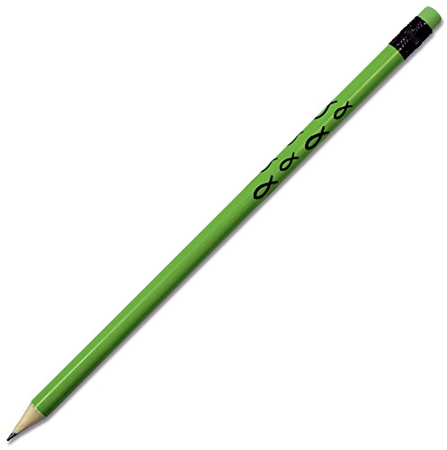 °°Bleistift mit Radiergummi"Neon" (Neon-Grün) von Christliche Geschenkideen