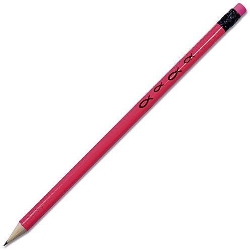 °°Bleistift mit Radiergummi"Neon" (Neon-Pink) von Christliche Geschenkideen