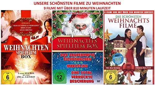 Unsere schönsten Filme zu Weihnachten ( 9 Filme w. z. B. - A Christmas Love Story - Nichts ist schöner als Weihnachten - Weihnachten im Oktober - und viele mehr ) [3 DVDs] von WME Entertainment Group