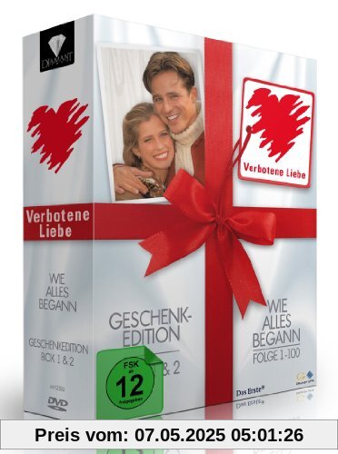 Verbotene Liebe - Wie alles begann/Folge 1-100 - Box 1&2/Geschenk-Edition [10 DVDs] von Christof Brehmer