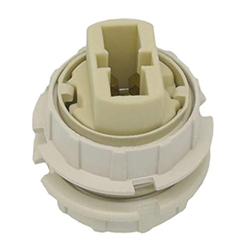 G9 Halogenlampen-Fassung mit Steckanschluss M10x1 ISO-Feingewinde Isolierhaube & 2x Schraubringe 20,8x2 für Halogen und LED-Leuchtmittel G9 Halogenlampen-Fassung mit Steckanschluss M10x1 ISO-Feingewinde Isolierhaube & 2x Schraubringe 20,8x2 für Halogen und LED-Leuchtmittel von Christoph Palme Leuchten