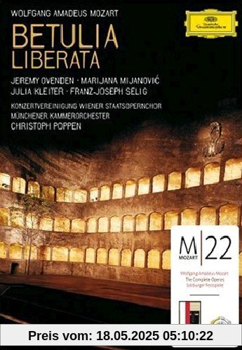 Mozart, Wolfgang Amadeus - Betulia Liberata [2 DVDs] von Christoph Poppen