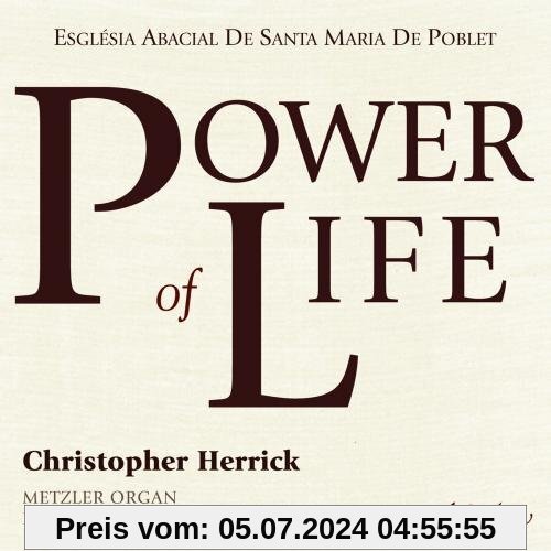 Power of Life - Orgelmusik von Christopher Herrick