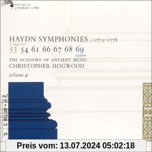 Sinfonie Vol. 9 von Christopher Hogwood