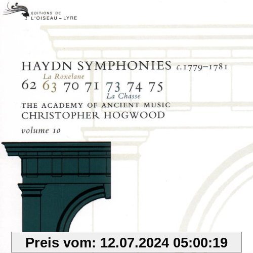 Sinfonien 10 von Christopher Hogwood