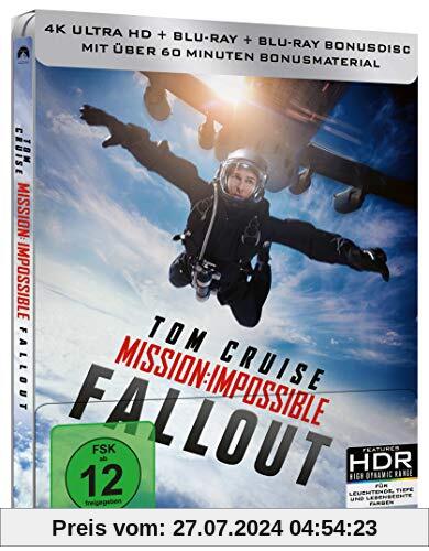 Mission: Impossible 6 - Fallout (4K UHD) Limited Steelbook (+ Blu-ray 2D) von Christopher McQuarrie