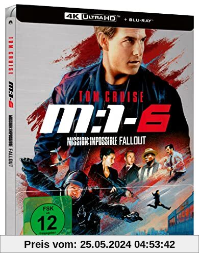 Mission: Impossible 6 - Fallout - 4K UHD - Steelbook von Christopher McQuarrie
