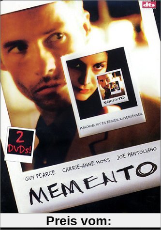 Memento (2 DVDs) von Christopher Nolan