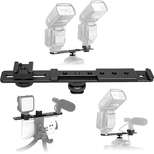 ChromLives 8 inches Cold Shoe Erweiterungsstange Flash Gerade Halterung Kamera Dual Mount Flash Halterung kompatibel mit Nikon Canon Sony Olympus DSLR Kamera Camcorder DV ChromLives 8 inches Cold Shoe Erweiterungsstange Flash Gerade Halterung Kamera Dual Mount Flash Halterung kompatibel mit Nikon Canon Sony Olympus DSLR Kamera Camcorder DV von ChromLives