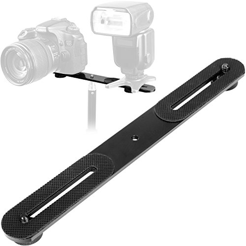 ChromLives Dual Flash Bracket Verlängerung Bar 26,9 cm Gerade Flash Kamera Halterung Stativanschluss Halterung für DSLR Kamera LED Light Flash Licht, Mikrofon, und mehr, Dual Flash Bracket ChromLives Dual Flash Bracket Verlängerung Bar 26,9 cm Gerade Flash Kamera Halterung Stativanschluss Halterung für DSLR Kamera LED Light Flash Licht, Mikrofon, und mehr, Dual Flash Bracket von ChromLives