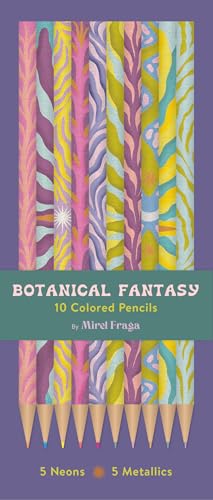 Botanical Fantasy: 10 Colored Pencils: 5 Neons & 5 Metallics Botanical Fantasy: 10 Colored Pencils: 5 Neons & 5 Metallics von Chronicle Books