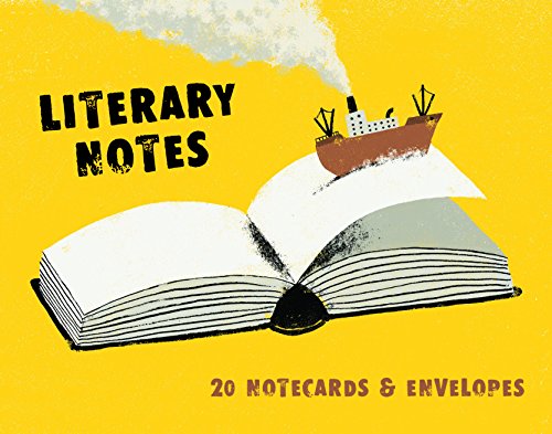 Chronicle Books Literary Notes: 20 Notecards & Envelopes von Chronicle Books