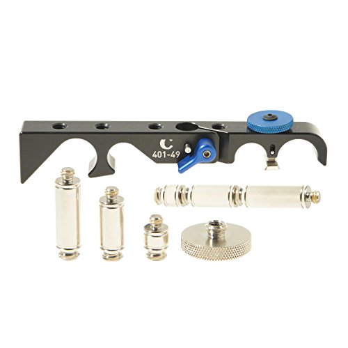 Chrosziel 401-49 Objektivstütze universal, 15 und 19mm QuickFit Chrom/schwarz von Chrosziel